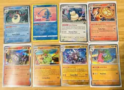 Pokemon Card Lot Of 72 - Rare Holo Full Art Reverse Holo - Image 1