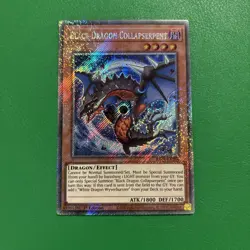 Black Dragon Collapserpent Platinum Secret Rare Card RA04-EN204 1st Ed NM - Image 1