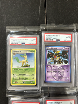 PSA Pokemon Card Lot 8x cards 1 TAG Charizard Gengar Magneton Pokemon Center + - Image 3
