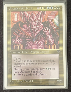 Arcades Sabboth Chronicles 1995 Lightly Played - Vintage MTG Magic The Gathering - Image 2
