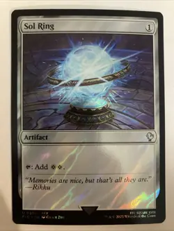 Sol Ring 0358 Surge FOIL NM FINAL FANTASY X FFX Magic the Gathering MTG - Image 1