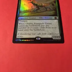 Magic The Gathering Ghalta Stampede Tyrant Foil Mythic Rare LCI-185 Foil Mint - Image 2