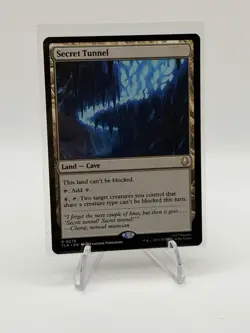 Secret Tunnel Magic The Gathering Avatar: The Last Airbender Land Rare NM 0278 - Image 1