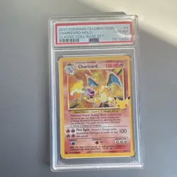Pokemon Charizard 4/102 Celebrations Classic Collection Holo PSA Graded 2021 - Image 1