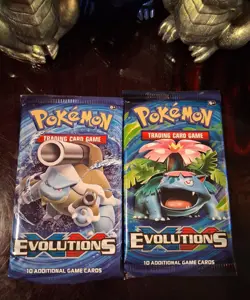 ✨Pokemon XY Evolutions Booster Pack x2 ~ Brand New & Unweighed✨ - Image 1