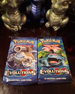 ✨Pokemon XY Evolutions Booster Pack x2 ~ Brand New & Unweighed✨ - Image 2