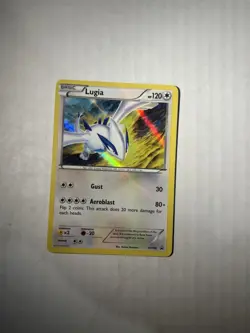 Pokemon TCG Lugia XY156 Holo Black Star Promo - Image 1