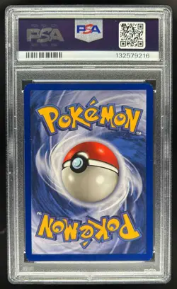 1999 Pokemon Fossil Zapdos Corrected Foil #15/62 PSA 7 - Image 2