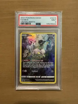 Pokemon TCG Mew Crown Zenith Galarian Gallery Holo Rare Card GG10/GG70 - Image 1