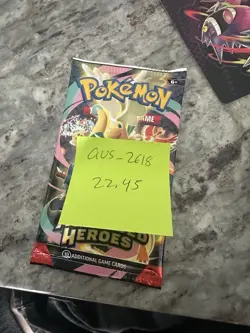 22.45g HEAVY -Pokemon Ascended Heroes Booster Pack -Possible GODU - Image 3