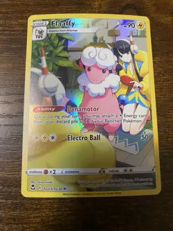 Pokemon TCG Flaaffy SWSH12: Silver Tempest Trainer Gallery TG03/TG30 Holo Ultra - Image 1