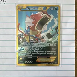 Pokemon Gyarados EX Secret Rare Full Art Holo 123/122 Breakpoint - Image 1