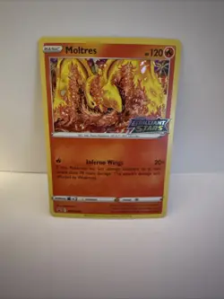 Moltres SWSH185 Brilliant Stars Sword & Shield Black Star Promo Pokemon - NM - Image 1