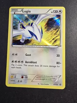 Lugia Black Star Promo XY156 NM/LP Pokemon BREAKpoint Series - Image 2