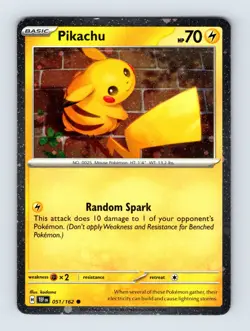 Pikachu - Cosmos Holo Temporal Forces 051/162 - NM - Pokemon - Image 1