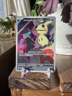Pokemon TCG Ascended Heroes Team Rocket’s Mimikyu 238/317 Illustration Rare MINT - Image 1