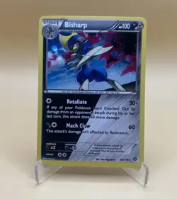 Bisharp 64/114 Rev Reverse Holo XY Steam Siege Pokemon TCG NM / M - Image 1