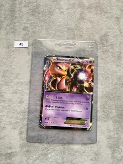 Mewtwo EX BW45 Black & White Holo 2012 Pokemon - Image 3