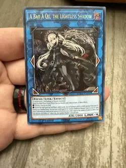 Yugioh A Bao A Qu, the Lightless Shadow SUDA-EN049 Supreme Darkness 1st Edition - Image 1
