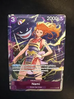 Nami OP09-070 Premium Best Selection Vol 4 One Piece TCG ENGLISH - Gengar Nami - Image 1