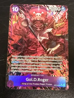 GOL D ROGER - One Piece TCG OP13-064 - AA Alt Art Super Rare SR - Image 1