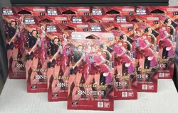 ONE PIECE Card Game EB-03 Heroines Sleeved Booster Pack LOT of 10 NEW Sealed 🔥 - Image 1