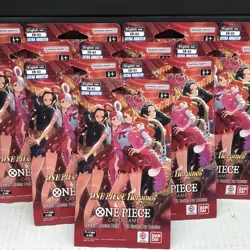 ONE PIECE Card Game EB-03 Heroines Sleeved Booster Pack LOT of 10 NEW Sealed 🔥 - Image 2