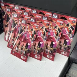 ONE PIECE Card Game EB-03 Heroines Sleeved Booster Pack LOT of 10 NEW Sealed 🔥 - Image 3