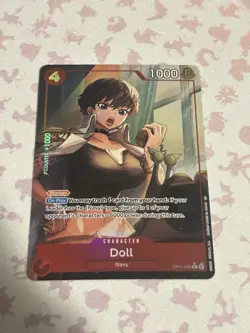 One Piece CCG Doll Alternate Art OP11-008 a Fist of Divine Speed English Edition - Image 1