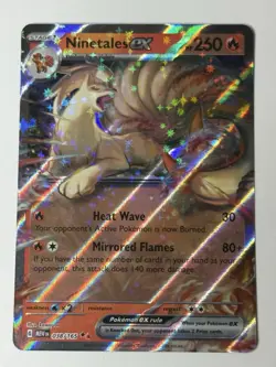 Pokemon TCG Ninetales EX SV Scarlet & Violet 151 Double Rare Holo Card 38/165 - Image 1