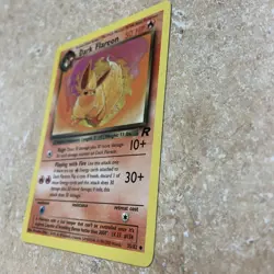 Dark Flareon Pokemon TCG 35/82 Team Rocket Non-Holo Uncommon Vintage Card LP+ - Image 4