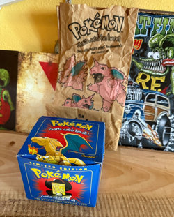 23k Gold Plated Charizard card (Burger King) w/box & Factory Sealed ball! WQW! - Image 2