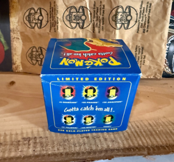 23k Gold Plated Charizard card (Burger King) w/box & Factory Sealed ball! WQW! - Image 5