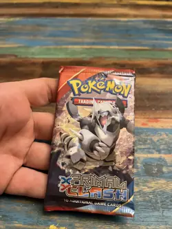 XY Primal Clash [10 card] Booster Pack x1 (Mega Aggron Art) Pokemon TCG - Image 3