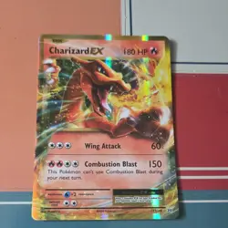 Pokemon Charizard EX 12/108 Evolutions Ultra Rare Holo 180 HP Card - Image 1