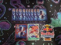 Red Bull Double Don!! Event Monkey.D.Luffy And Don Cards - Image 1