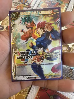 DBS Masters Dragon Ball Legends Games Battle Hour 2024 NM Rare PR CARD - Image 1