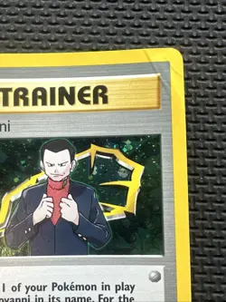 Giovanni - 18/132 Gym Challenge - Holo Rare - Unlimited Edition Pokemon Card DMG - Image 5