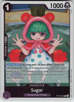 Sugar OP10-065 R Royal Blood - ENGLISH ONE PIECE Card Game NEW!! - Image 1