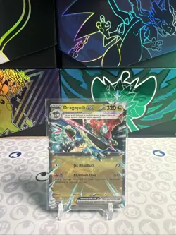 Pokemon TCG Dragapult EX Twilight Masquerade 130/167 Double Rare Card - Image 1