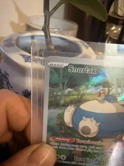 Pokemon Snorlax Scarlet & Violet Promo Holo 051 150 HP Basic TCG Single Card - Image 3