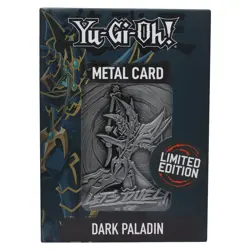 Yu-Gi-Oh! Limited Edition Dark Paladin Metal Card - Image 2