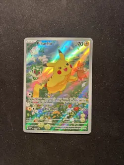 Pokemon TCG Pikachu Holo Card 088 Promo 2024 - Image 1