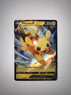 Pikachu V SWSH285 SWSH: Sword & Shield Promo Cards Holo - Image 2