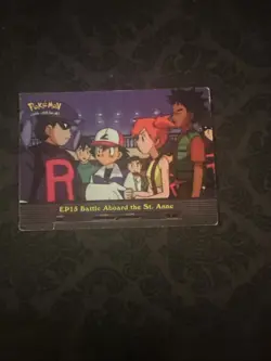EP15 Battle Aboard the St. Anne - TV Animation Edition - Pokemon Topps Card D1 - Image 1