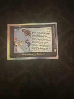 EP15 Battle Aboard the St. Anne - TV Animation Edition - Pokemon Topps Card D1 - Image 2