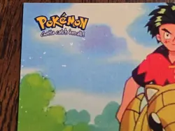 EP8 The Path to the Pokemon League Pokemon Topps Card - Damaged - Image 3