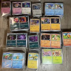 Destined Rivals Bulk Lot 100 Cards - 75 C/UC, 15 Rev Holo, 9 Holo +1 EX NO DUPES - Image 1