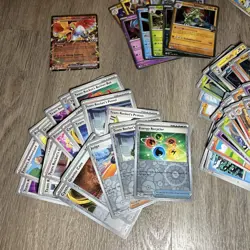 Destined Rivals Bulk Lot 100 Cards - 75 C/UC, 15 Rev Holo, 9 Holo +1 EX NO DUPES - Image 4