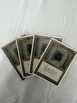 Magic: The Gathering 4th Edition Howling Mine Artifact Cards Lot of 4 - Image 1